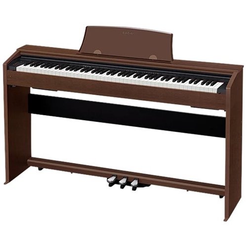 Keyboard 88 Fully-Size Velocity-Sensitive Keys Oak CAS PX770 BN - Best Buy
