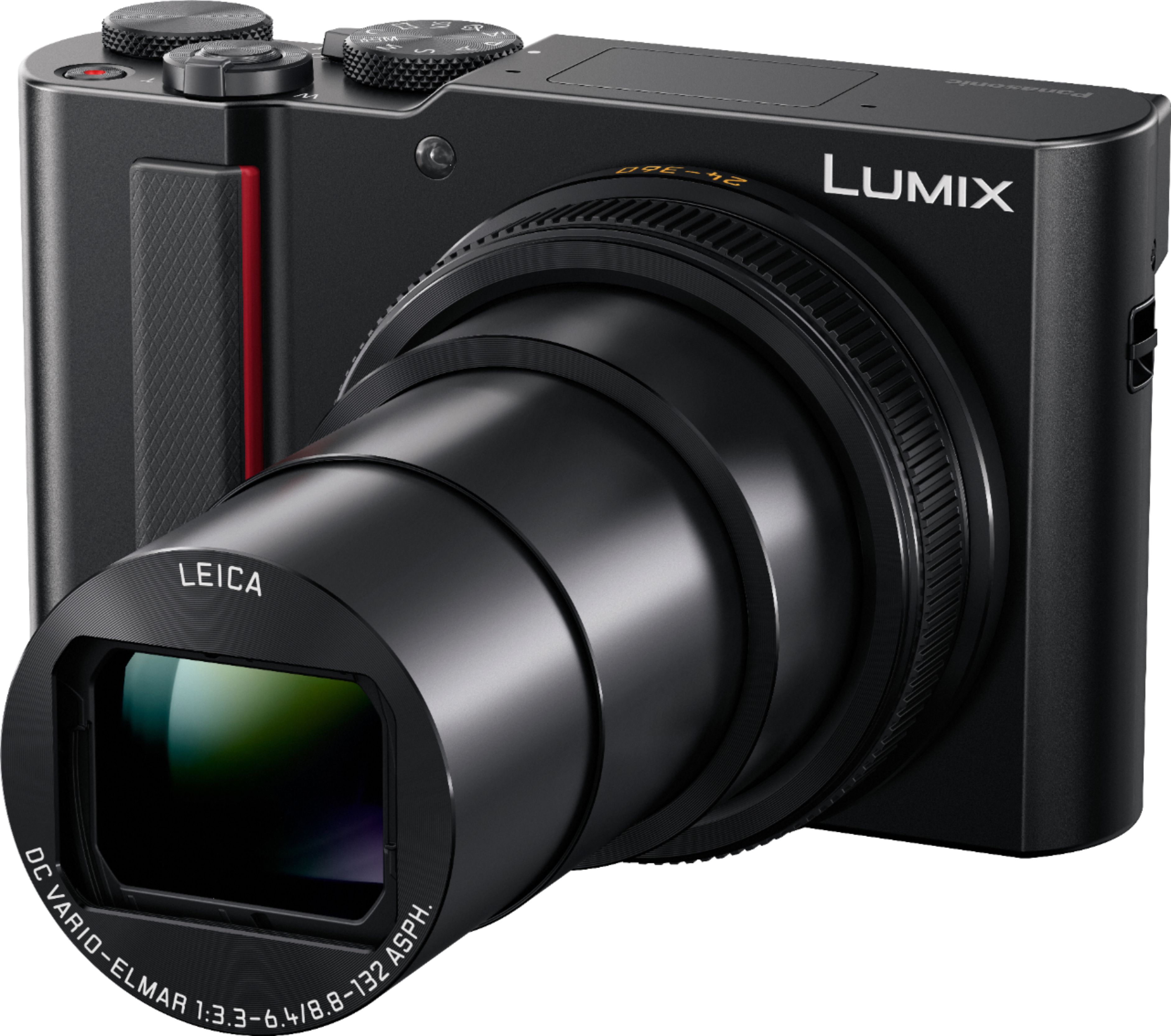Koken schudden opslag Best Buy: Panasonic Lumix DC-ZS200 20.1-Megapixel Digital Camera Black  DC-ZS200K