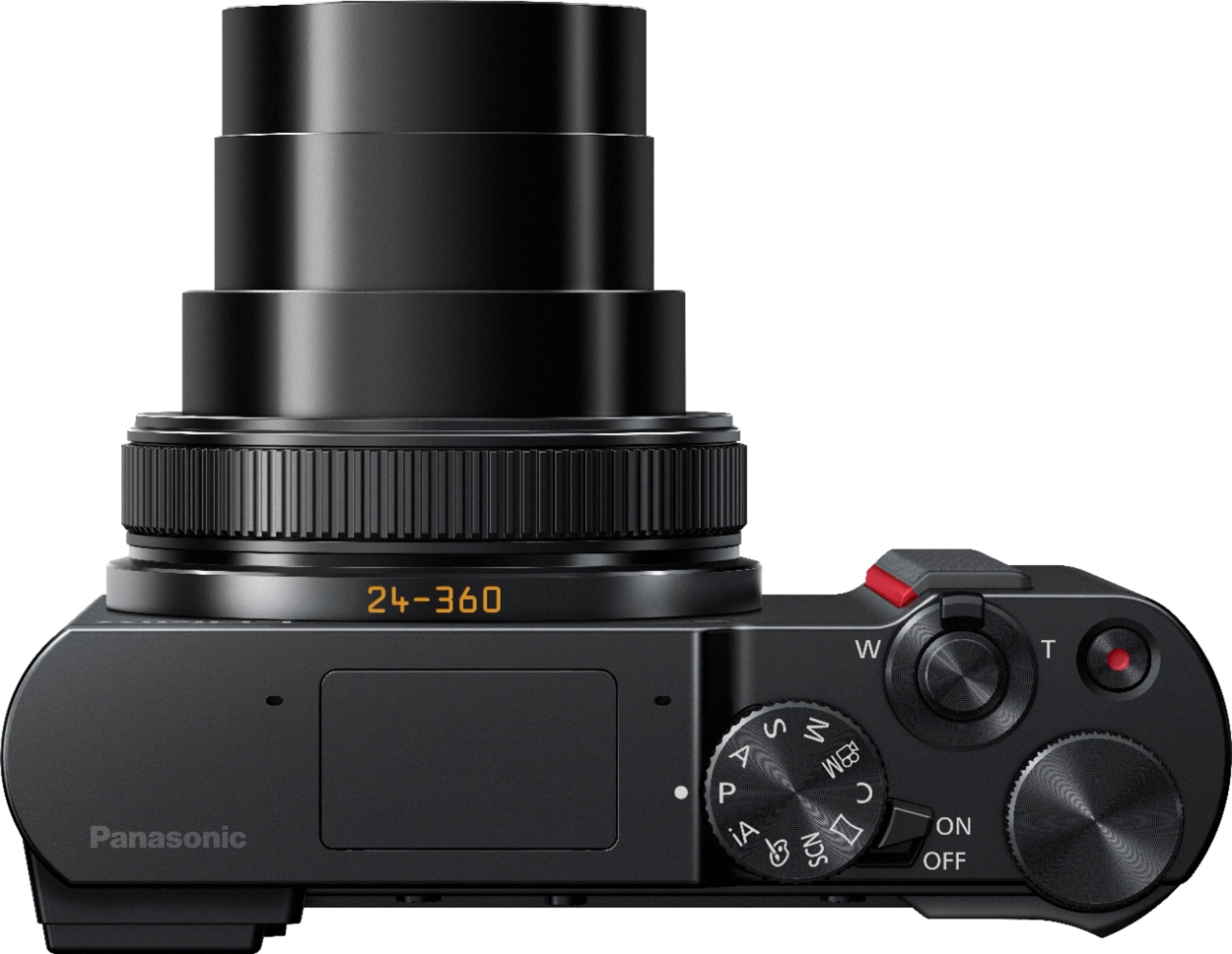 Panasonic Lumix DC-ZS200 20.1-Megapixel Digital Camera Black DC 