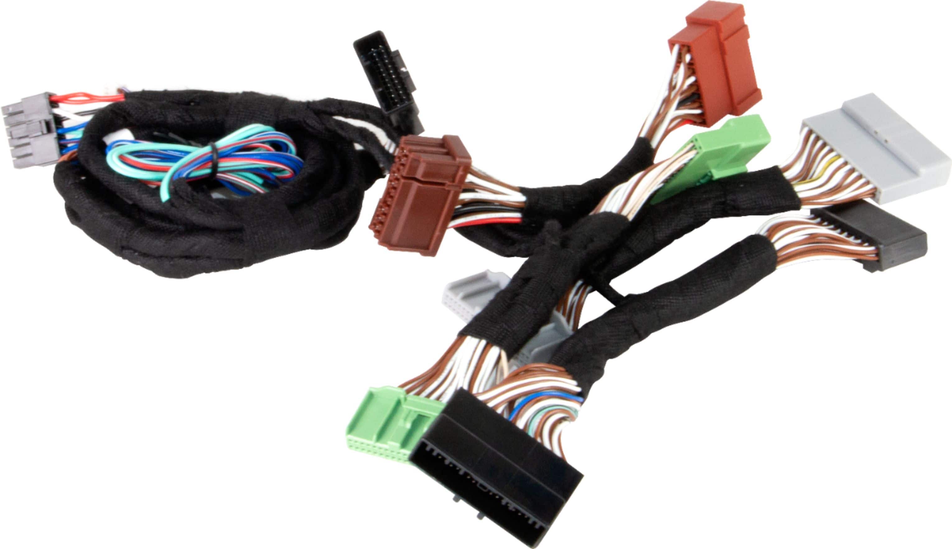 Front. Directed Electronics - Wiring Harness for Nissan Rogue Vehicles - Black.