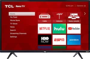 TCL - 40" Class - LED - 3-Series - 1080p - Smart - HDTV Roku TV - Front_Zoom