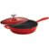 Alt View Zoom 12. Tramontina - Gourmet Enameled Cast Iron 10" Skillet - Gradated Red.