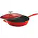 Alt View Zoom 12. Tramontina - Gourmet Enameled Cast Iron 10" Skillet - Gradated Red.