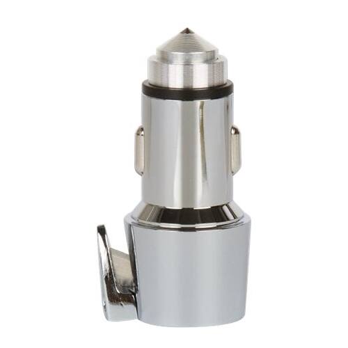 Alt View 13. ChargeHub - V2 Vehicle Charger - Chrome.