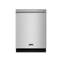 Viking - 24" Built-In Dishwasher with Stainless Steel Tub - Stainless Steel - Front_Zoom