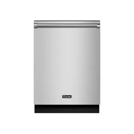 Front. Viking - 24" Built-In Dishwasher with Stainless Steel Tub - Stainless Steel.