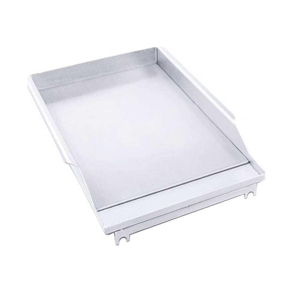 Angle. Lynx - 11" x 15" Griddle Plate - Stainless Steel.
