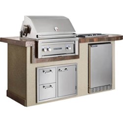 Sedona By Lynx - 30" Built-In Gas Grill - Gray - Angle_Zoom