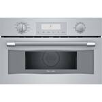 Thermador - PROFESSIONAL SERIES 1.6 Cu. Ft. Built-In Microwave - Stainless steel - Front_Standard
