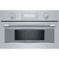 Thermador - Professional Series 1.6 Cu. Ft. Convection Built-In Speed Microwave with Sensor Cooking and 1750W Grill Element - Stainless Steel