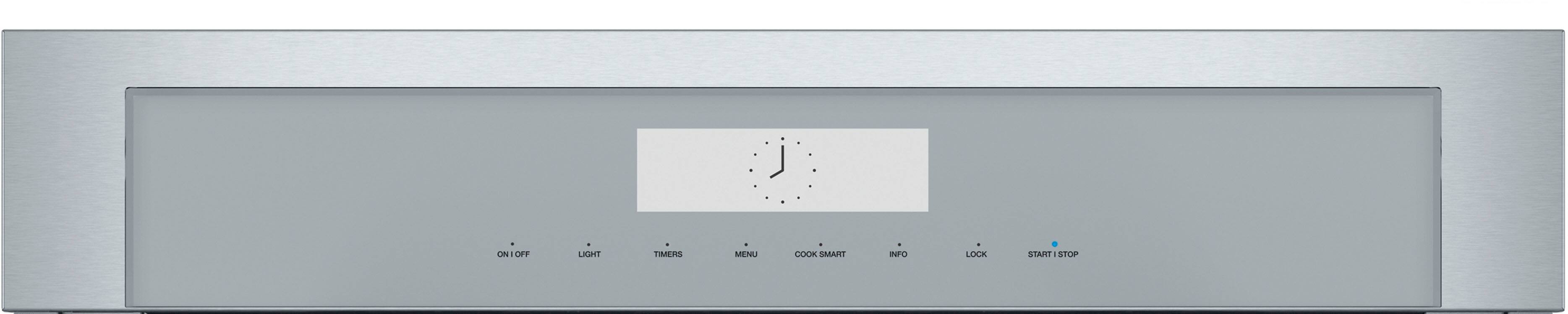 Alt View 12. Thermador - Masterpiece Series 1.6 Cu. Ft. Convection Built-In Speed Microwave with Sensor Cooking and 1750W Grill Element - Stainless Steel.