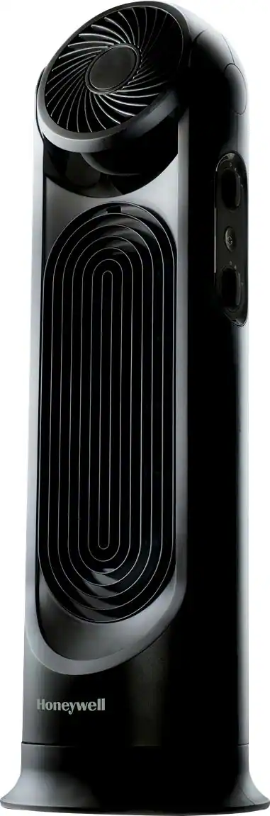 Front. Honeywell - TurboForce Tower Fan - Black.