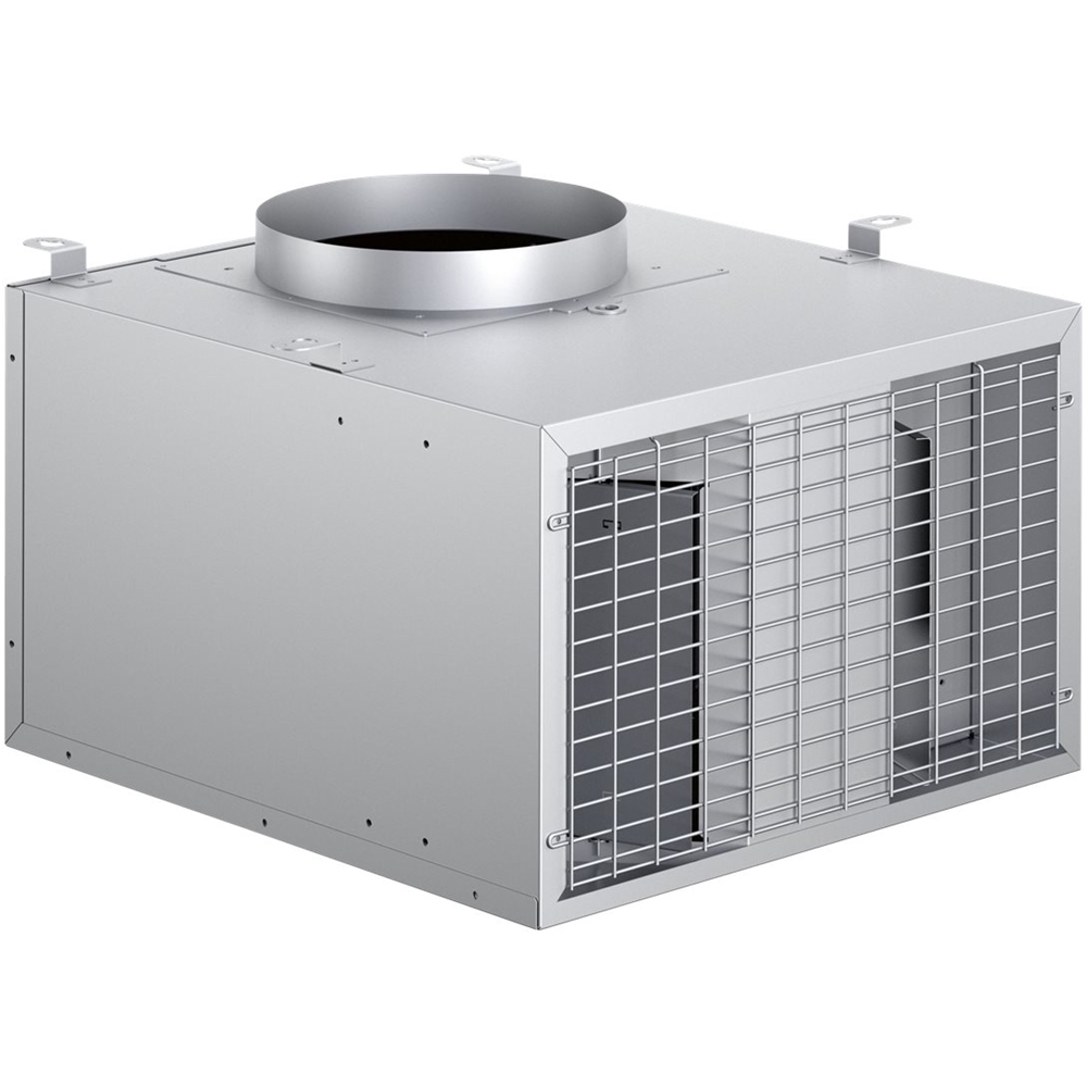 Left View: Thermador - Recirculating Kit for MASTERPIECE SERIES HMDW30WS Hoods - Gray