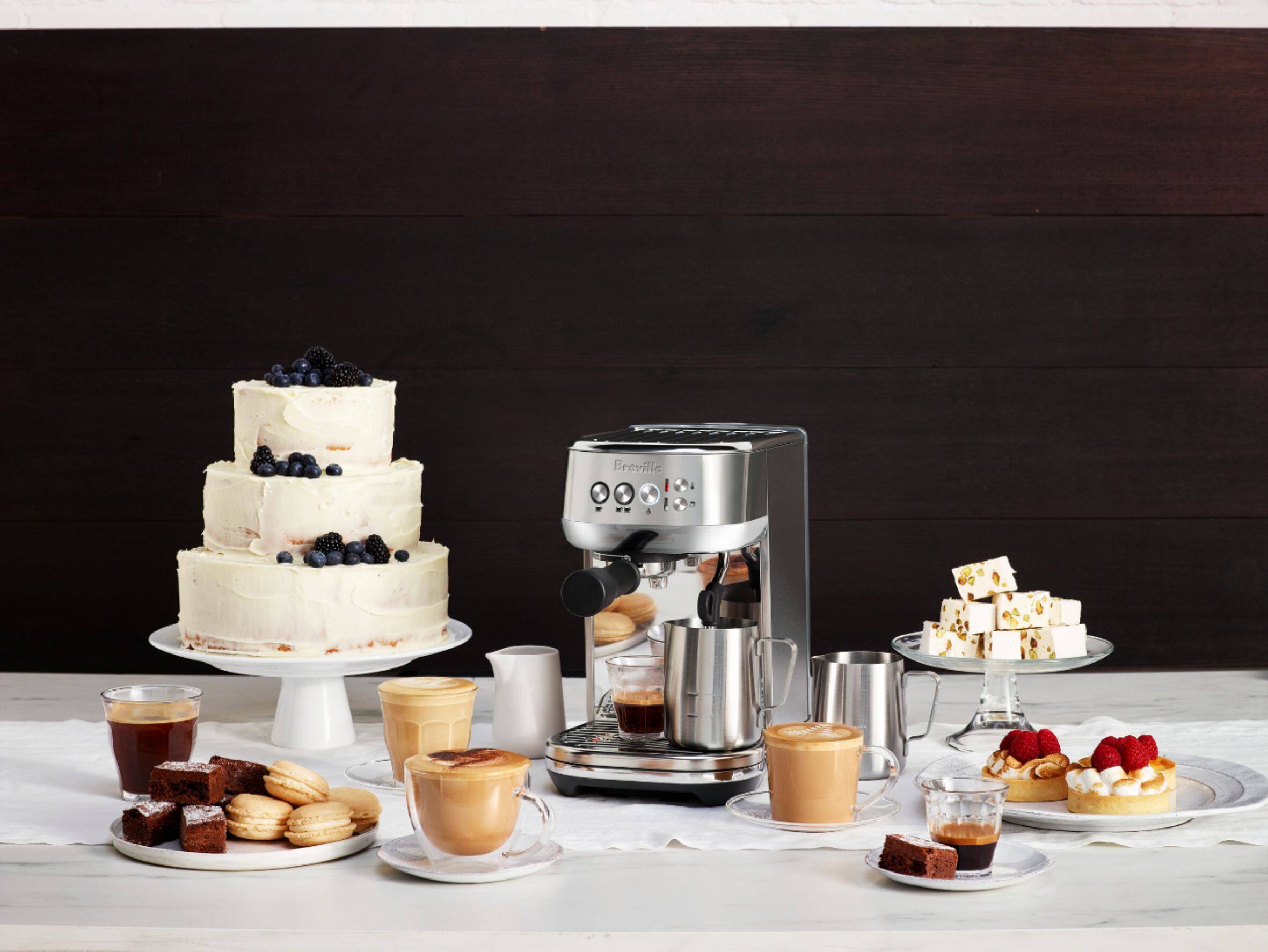 Alt View 16. Breville - the Bambino Plus Espresso Machine with 15 bars of pressure and Milk Frother - Stainless Steel.