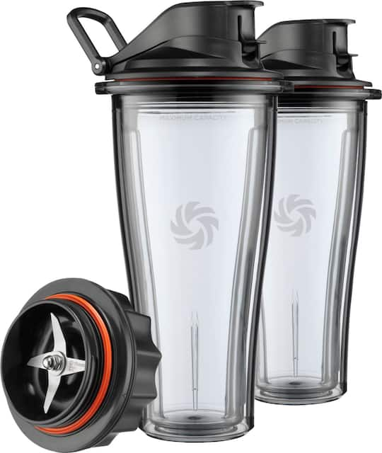 Blending Cup Starter Kit for Vitamix Ascent Series Blenders Black