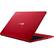 Alt View 1. ASUS - 11.6" Chromebook - Intel Celeron - 4GB Memory - 32GB eMMC Flash Memory - Red.
