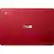 Alt View 3. ASUS - 11.6" Chromebook - Intel Celeron - 4GB Memory - 32GB eMMC Flash Memory - Red.