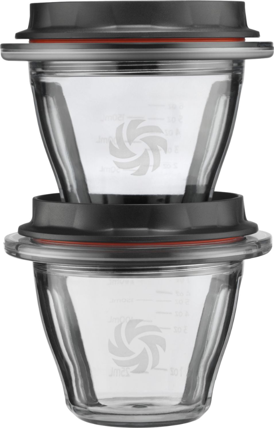 Blending Bowls Accessory for Vitamix Ascent Series Blenders - Black/Clear