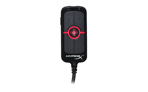 HyperX - Amp Virtual 7.1 Surround Sound USB Sound Card - Black