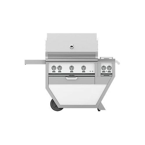 Angle View: Hestan - Deluxe Gas Grill - Froth