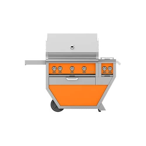 Angle View: Hestan - Deluxe Gas Grill - Citra