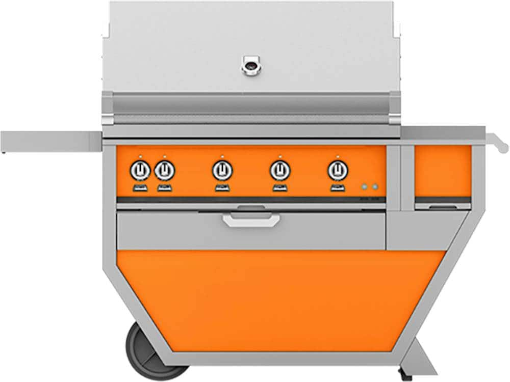 Angle View: Hestan - Deluxe Gas Grill - Citra