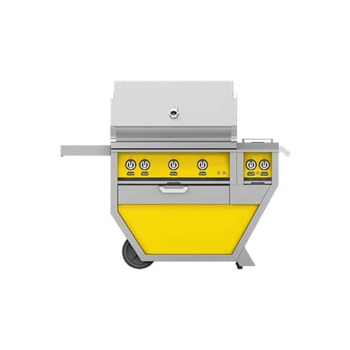 Angle View: Hestan - Deluxe Gas Grill - Sol