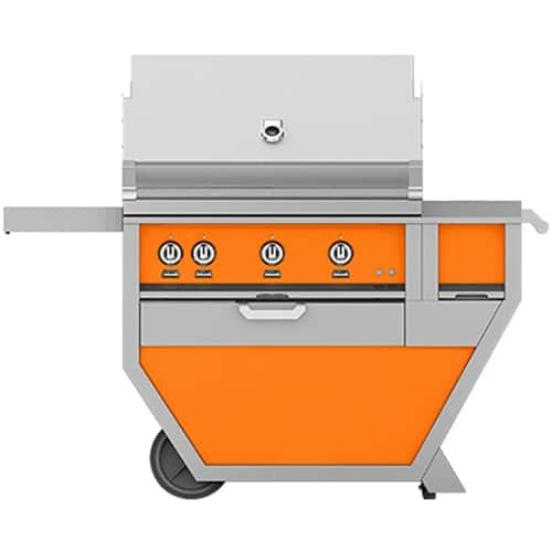 Angle View: Hestan - Deluxe Gas Grill - Citra