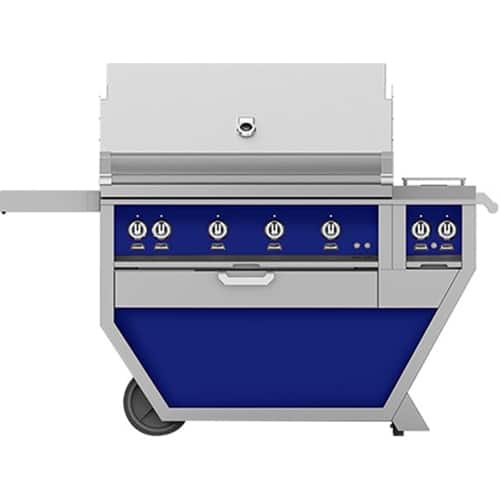 Angle View: Hestan - Deluxe Gas Grill - Prince