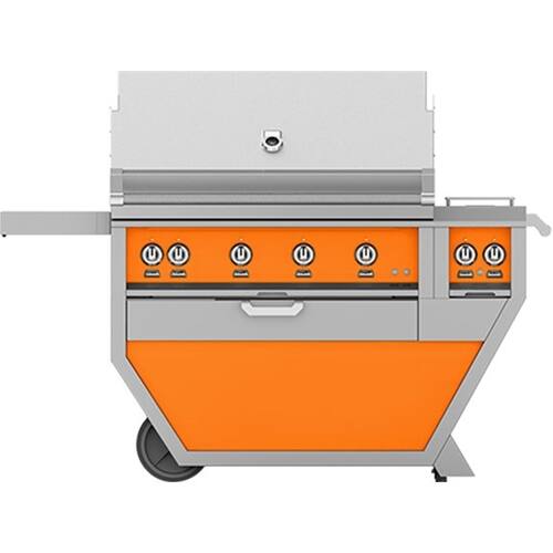 Angle View: Hestan - Deluxe Gas Grill - Citra