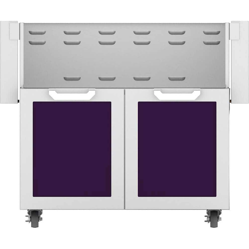 Hestan - Double-Door Tower Cart for 36" Gas Grills - Lush - Angle_Zoom
