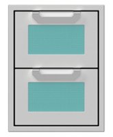 Hestan - AGDR Series 16" Outdoor Double Storage Drawers - Bora Bora - Angle_Zoom