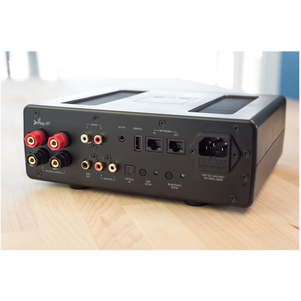 Back View: SVS - Prime 300W 2.0-Ch. Bluetooth Capable A/V Home Theater Receiver - Black