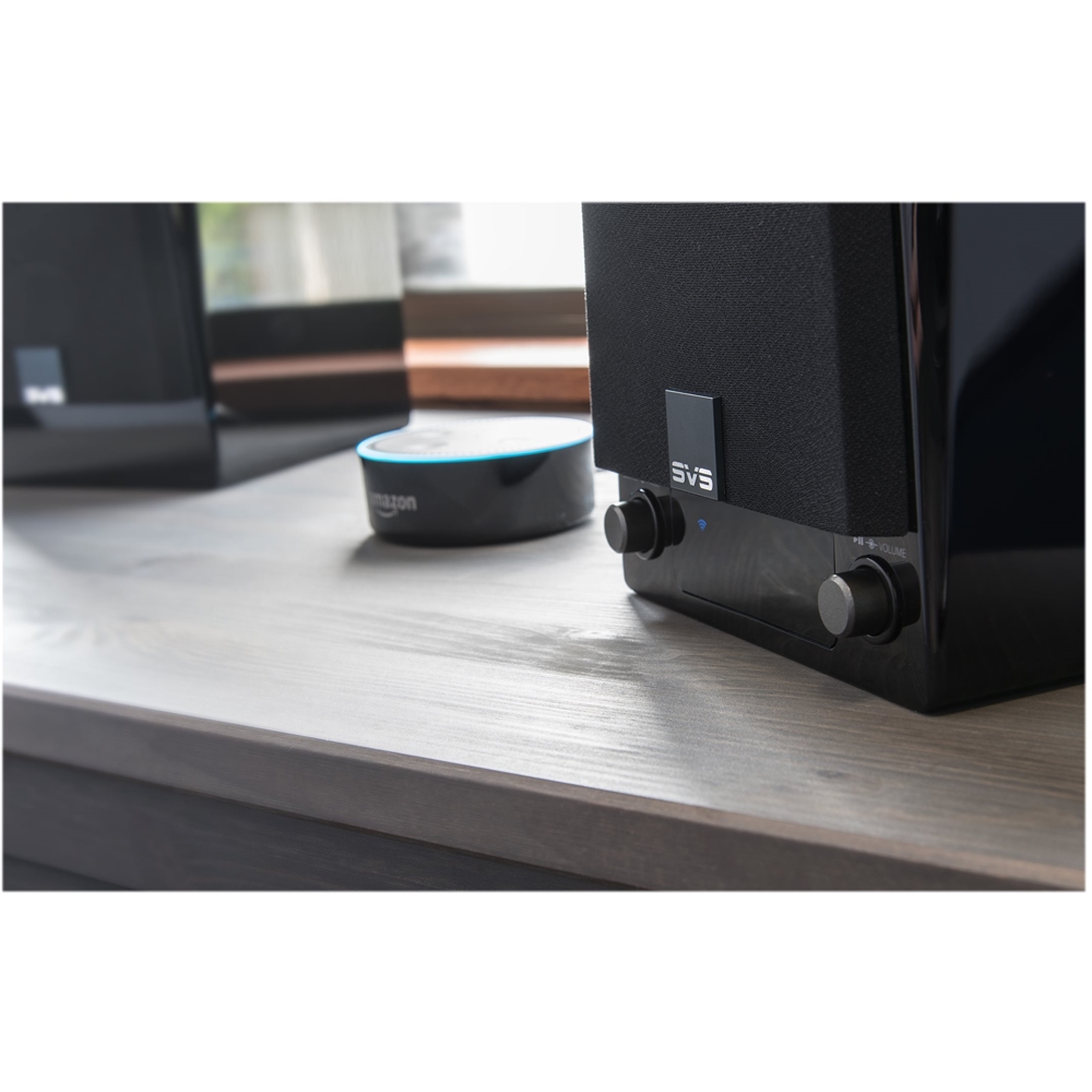 SVS - Prime Wireless Speakers for Streaming Music with Amazon Alexa Voice  Assistant - Gloss Piano Black