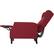 Alt View 11. Noble House - Muncie Recliner - Deep Red.