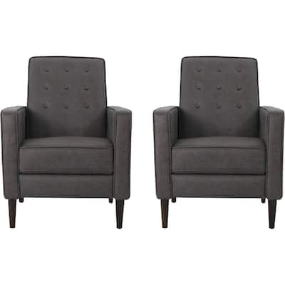 Noble House - Faulkton Recliners (Set of 2) - Slate