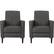 Front. Noble House - Faulkton Recliners (Set of 2) - Slate.