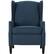 Front. Noble House - Muncie Recliner - Navy Blue.