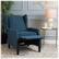 Alt View 14. Noble House - Muncie Recliner - Navy Blue.