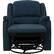 Alt View 17. Noble House - Potosi Swivel Recliner - Navy Blue.