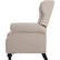 Angle. Noble House - Pampa Recliner - Cream.