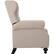 Left. Noble House - Pampa Recliner - Cream.