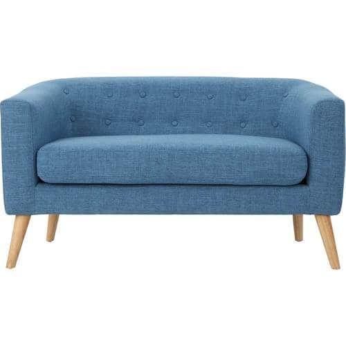 Noble House - Hickory Loveseat - Muted Blue