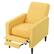 Alt View 12. Noble House - Faulkton Recliners (Set of 2) - Muted Yellow.