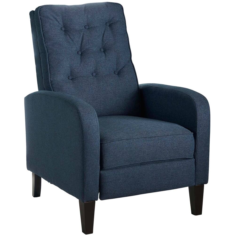 Front. Noble House - Aspen Recliner - Navy Blue.