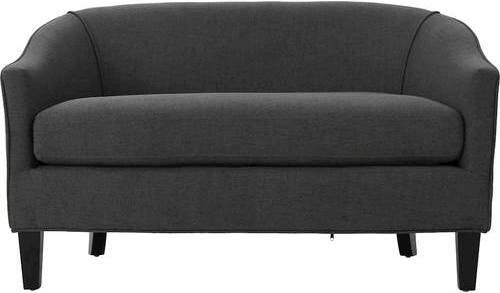 Noble House - Lauderdale Loveseat - Dark Gray