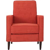 Noble House - Houma Recliner - Muted Orange - Front_Zoom