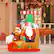 Alt View 12. Costway - 6Ft Long Inflatable Santa Claus Flying Airplane Blow Up Christmas Decoration - Multicolor.