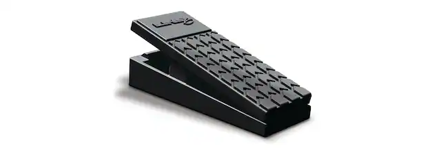 Front. Line 6 - EX-1 Expression Pedal, Compatible with Line 6 Products for Helix, HX, POD Go and FBV Family - Black.