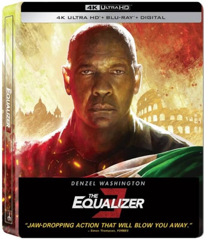 Steelbook The Equalizer 3 (UHD + Blu-ray + Digital + BB) [4K Ultra HD Blu-ray]